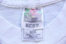 画像4: 90s USA製 Cass Scenic Railroad State Park 蒸気機関車 Tシャツ 白 XXXL★特大 (4)