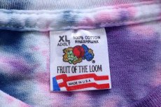 画像4: 90s USA製 タイダイ染め コットンTシャツ XL (4)