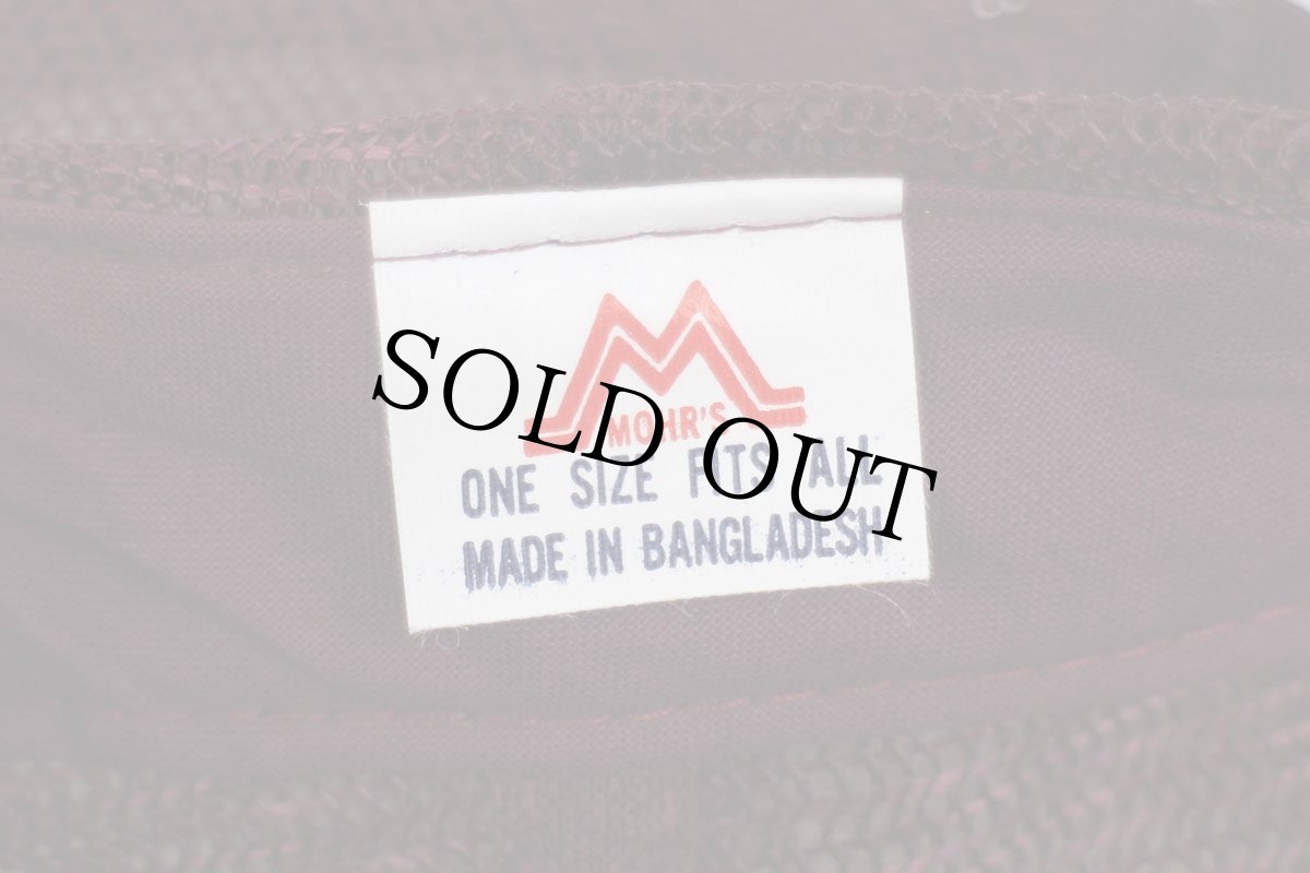 画像6: デッドストック★90s C-A-L STORES メッシュキャップ ワインレッド (6)