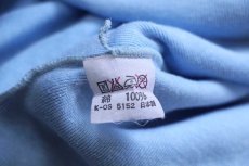 画像5: 90s 日本製 CASAS DE TACOS OKINAWA ソンブレロ コットンTシャツ 水色 (5)