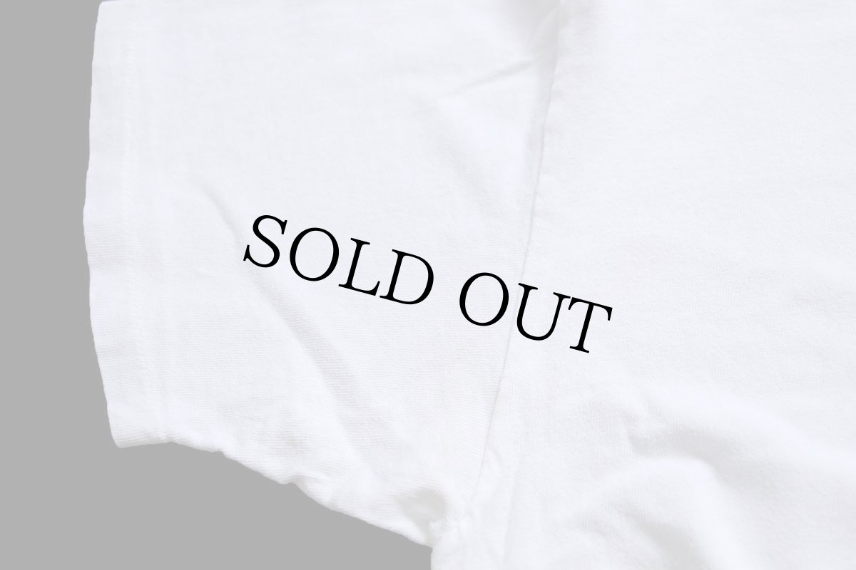 画像7: 90s USA製 Peace Frogs カエル 国旗 アート コットンTシャツ 白 L (7)