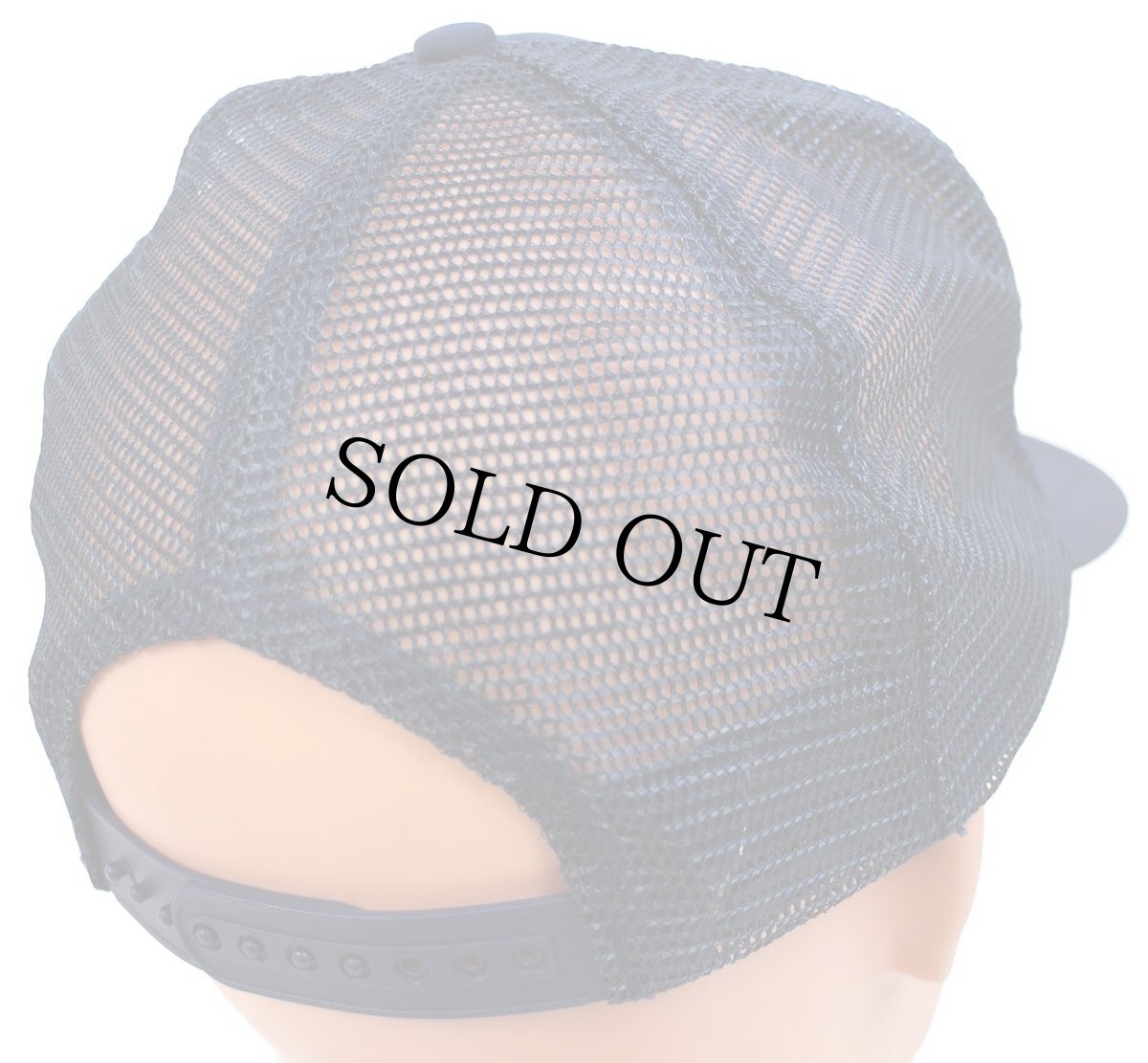 画像2: デッドストック★90s UNITED CO-OP PAUL-RUPERT 発泡プリント メッシュキャップ 紺 (2)