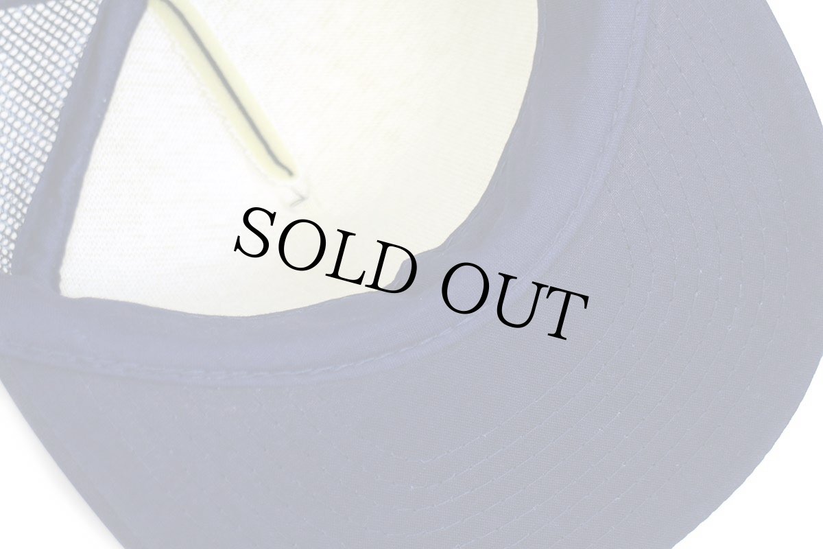 画像8: デッドストック★90s UNITED CO-OP PAUL-RUPERT 発泡プリント メッシュキャップ 紺 (8)