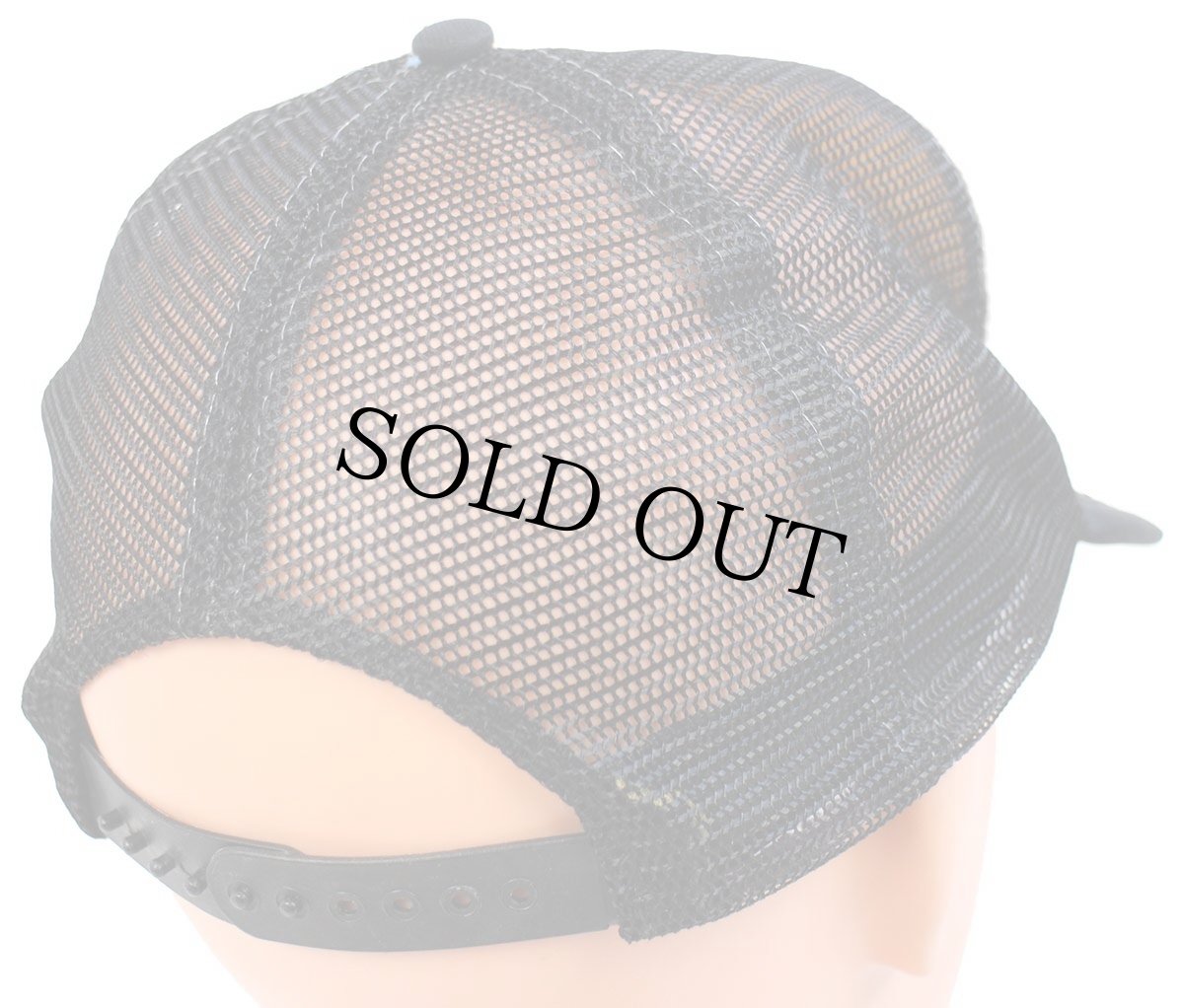 画像2: 80s BURLEY AUTO PARTS BURLEY SMALL ENGINE ツートン 切り替え メッシュキャップ 黒×白 L (2)