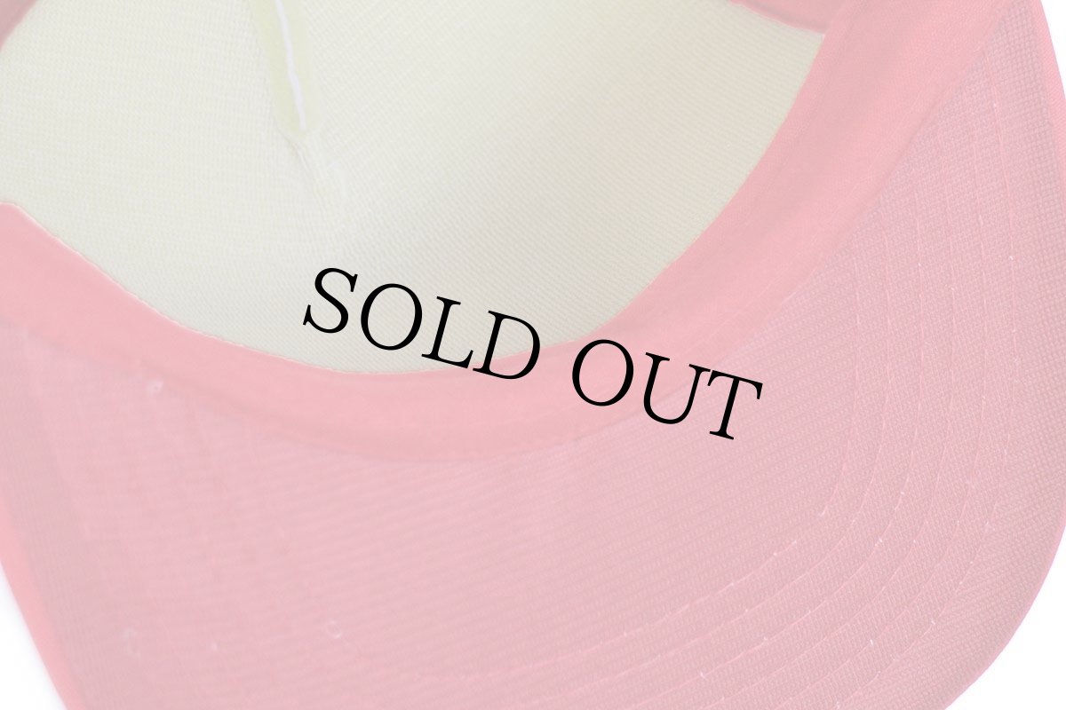 画像8: デッドストック★90s TRUCKLAND FREIGHTLINER Fordフォード コンボイ トラック ツートン 切り替え メッシュキャップ 赤×白 (8)