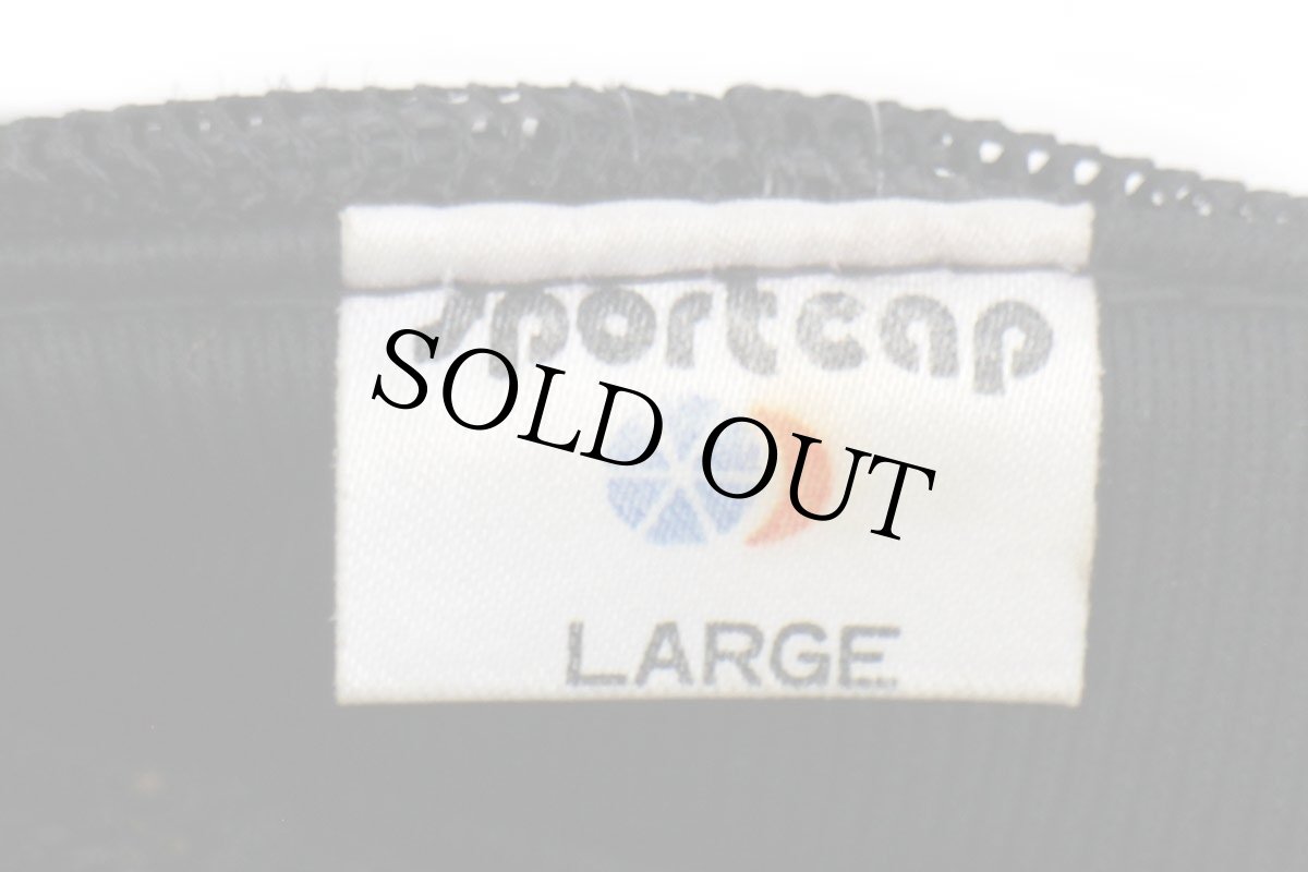 画像6: 80s BURLEY AUTO PARTS BURLEY SMALL ENGINE ツートン 切り替え メッシュキャップ 黒×白 L (6)