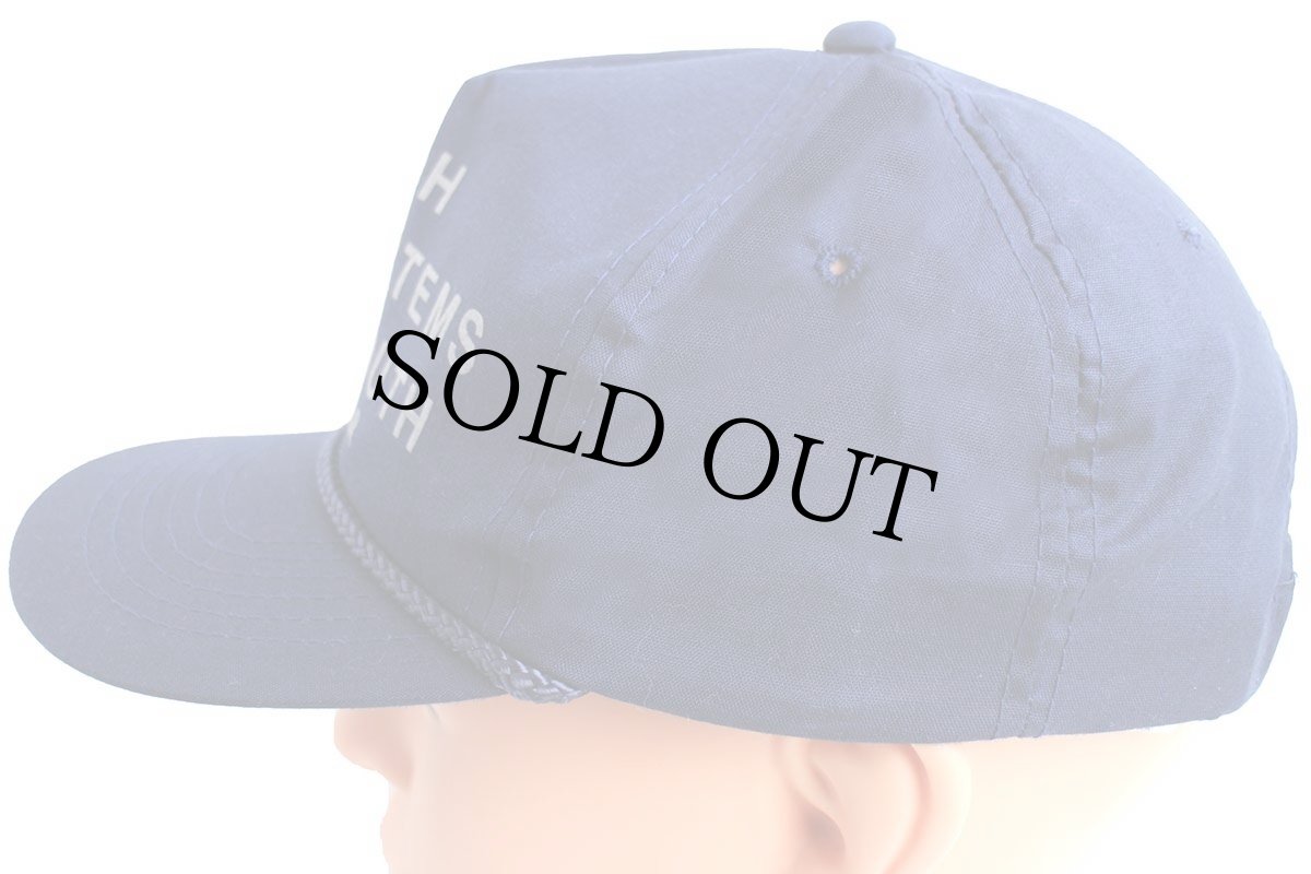 画像2: デッドストック★90s WEIGH SYSTEMS SOUTH WALDRON,AR イノシシ キャップ 紺 (2)