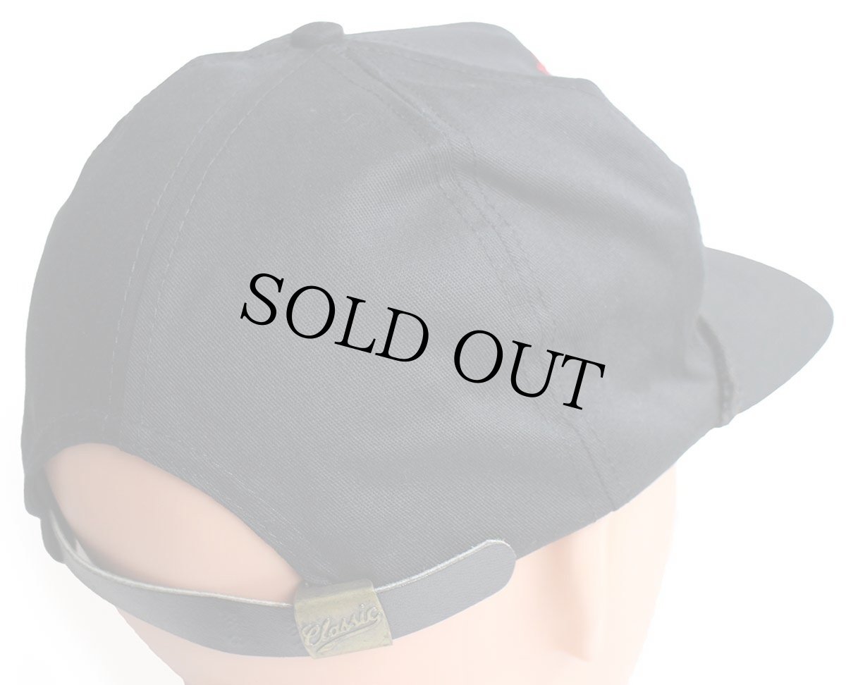 画像4: デッドストック★90s MOTHER MESQUITE'S CANTINA 木 刺繍 キャップ 黒 (4)