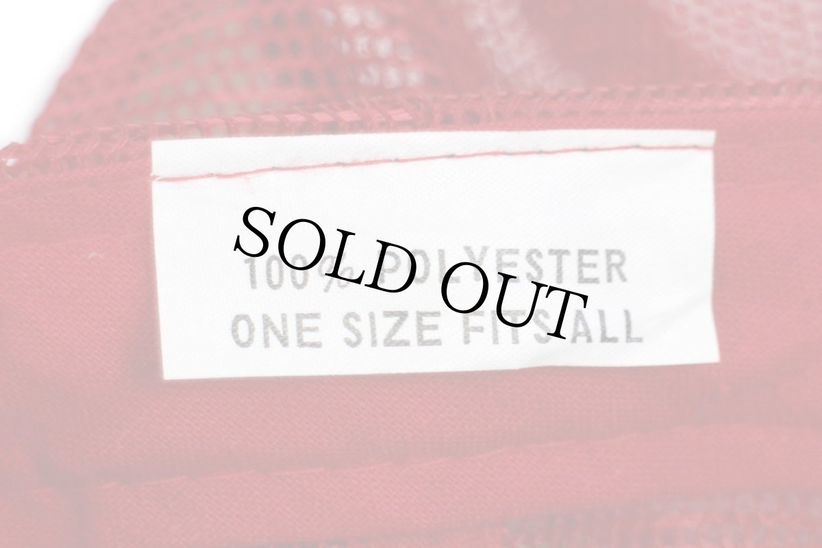 画像6: デッドストック★90s TRUCKLAND FREIGHTLINER Fordフォード コンボイ トラック ツートン 切り替え メッシュキャップ 赤×白 (6)