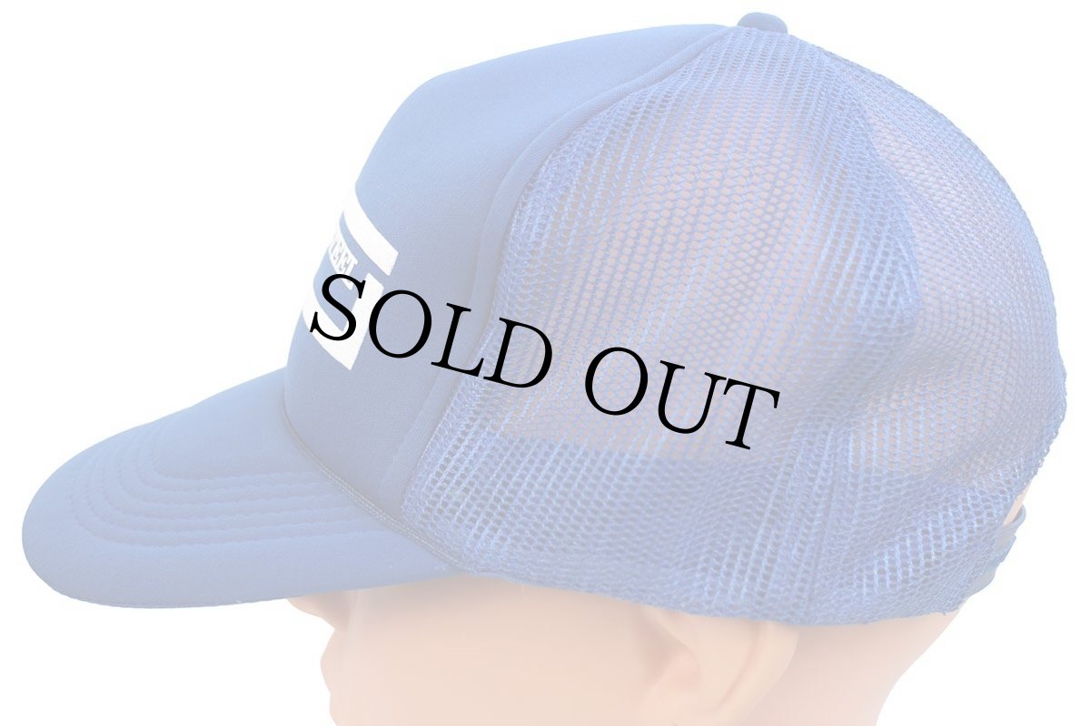 画像3: 90s FARWEST STEEL Corporation メッシュキャップ 青 (3)