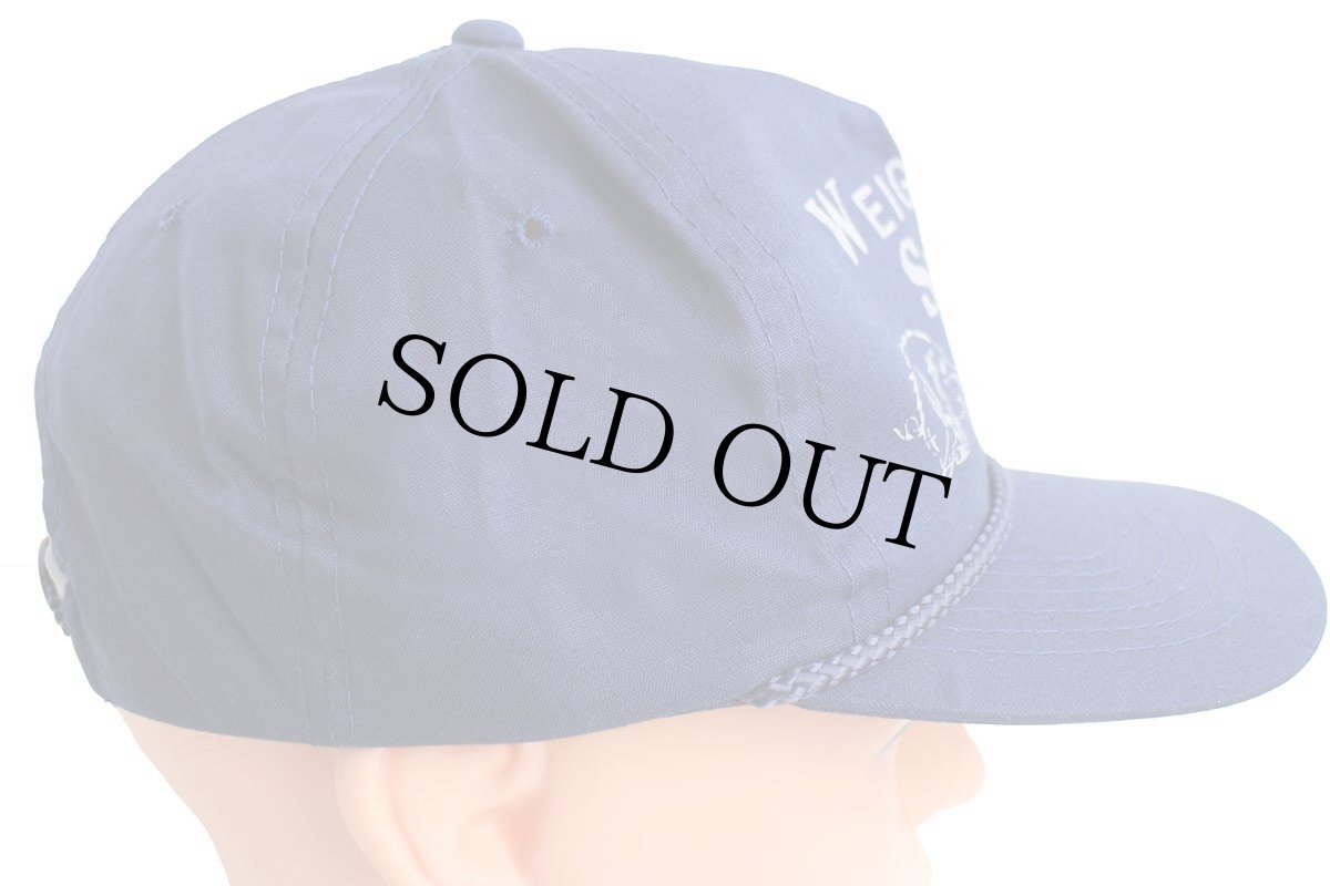 画像3: デッドストック★90s WEIGH SYSTEMS SOUTH WALDRON,AR イノシシ キャップ 紺 (3)