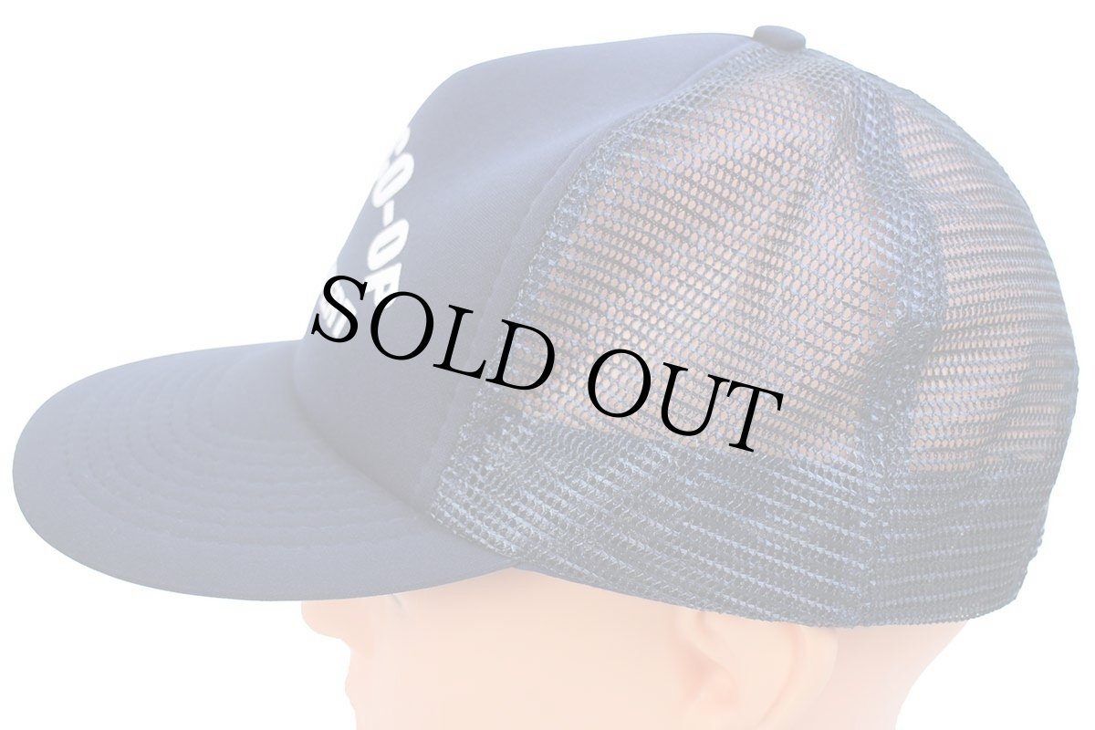 画像3: デッドストック★90s UNITED CO-OP PAUL-RUPERT 発泡プリント メッシュキャップ 紺 (3)