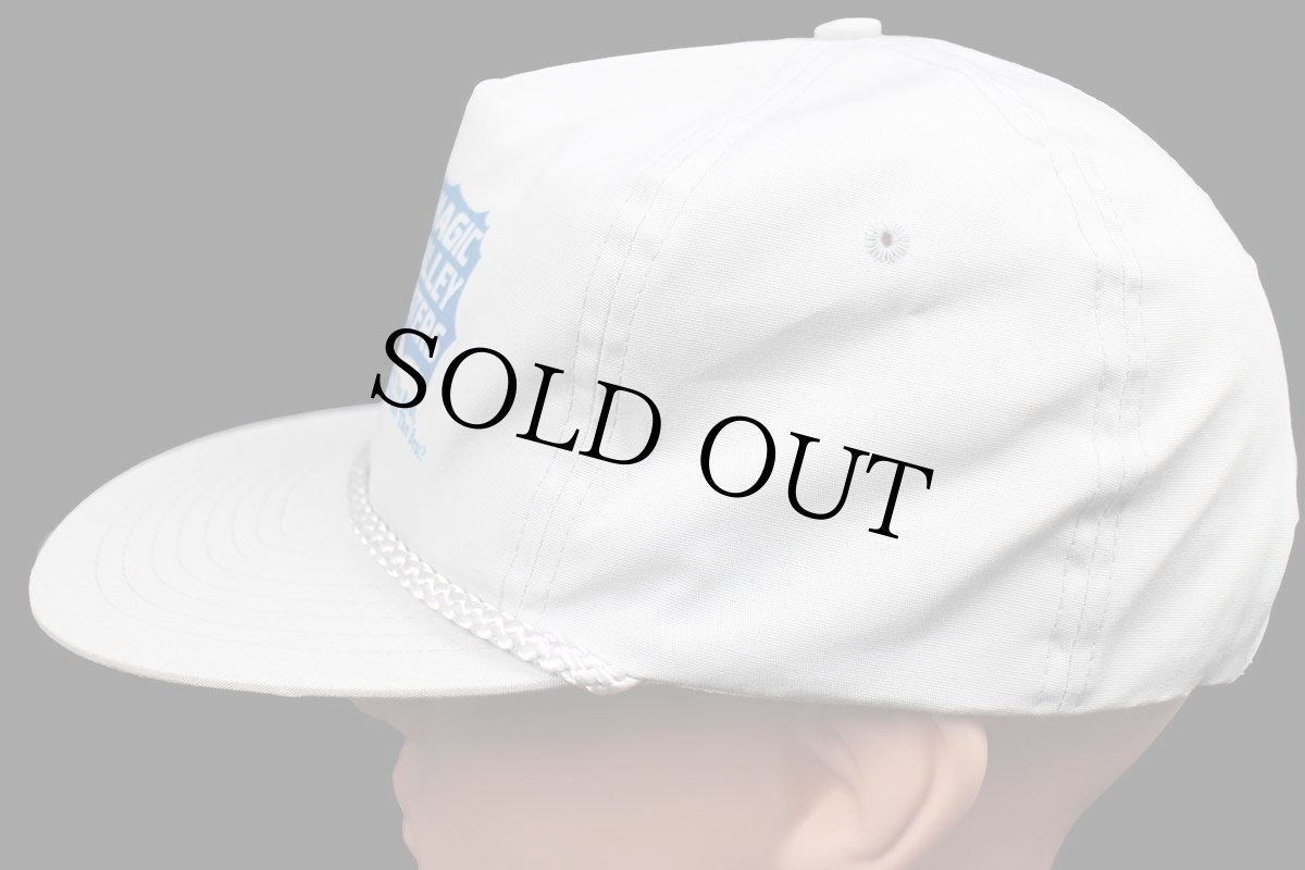 画像2: デッドストック★90s MAGIC VALLEY WATERS BURLEY,IDAHO メッセージ キャップ グレー (2)