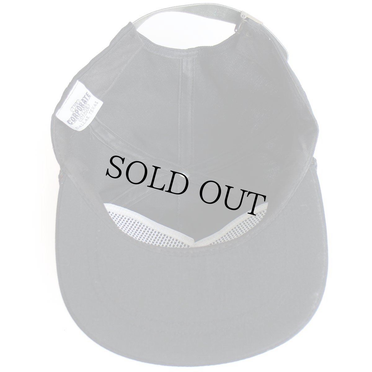 画像7: デッドストック★90s MOTHER MESQUITE'S CANTINA 木 刺繍 キャップ 黒 (7)