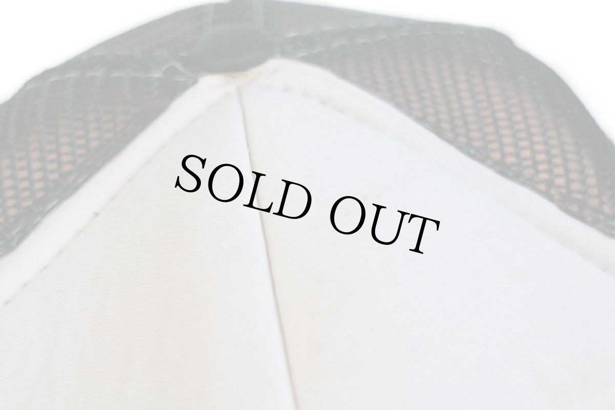 画像10: 80s BURLEY AUTO PARTS BURLEY SMALL ENGINE ツートン 切り替え メッシュキャップ 黒×白 L (10)