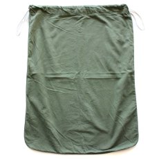画像2: 70s 米軍 U.S.ARMY コットンサテン バラックバッグ オリーブグリーン★ランドリーバッグ (2)