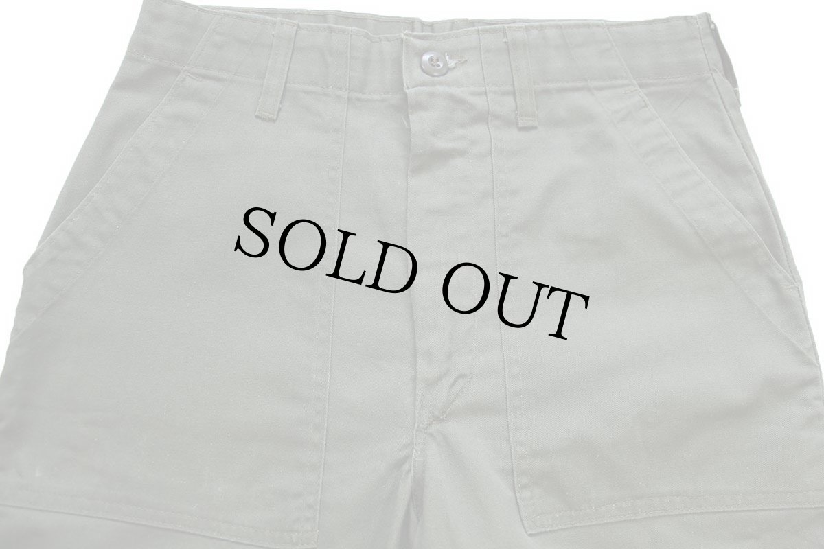 画像4: 70s 米軍 U.S.ARMY ユーティリティ ベイカーパンツ オリーブグリーン W31 (4)