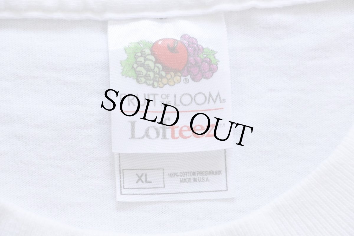 画像5: 00s USA製 Coca-Colaコカコーラ ロゴ コットンTシャツ 白 XL (5)