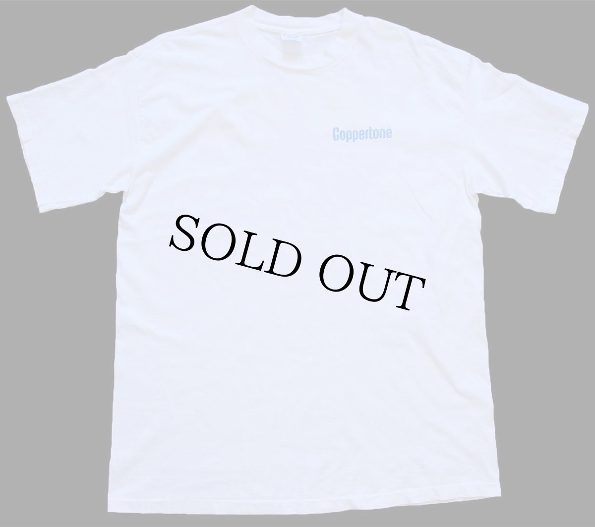 画像3: 90s USA製 Coppertone ロゴ アート コットンTシャツ 白 XL (3)
