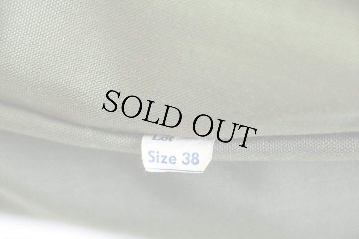 画像4: 70s UNKNOWN ナイロン ダッフルバッグ オリーブ×アイボリー 38 (4)