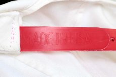 画像7: 90s USA製 Coca-Cola RACING コカコーラ ロゴ チェッカーフラッグ 刺繍 ツートン 切り替え コットンキャップ 白×赤 (7)