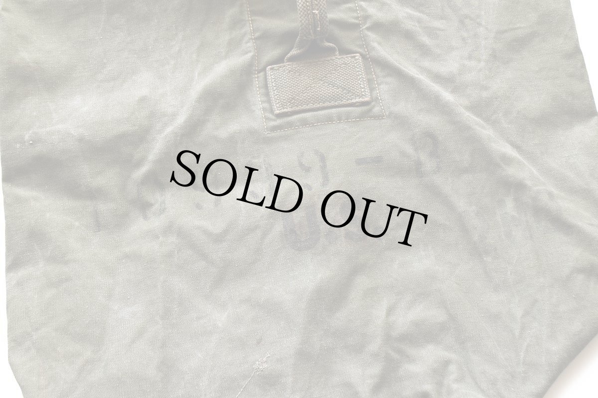 画像4: 40s 米軍 US ステンシル コットン キャンバス ダッフルバッグ オリーブドラブ (4)