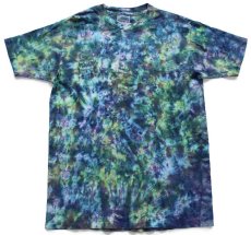 画像2: 80s カナダ製 JIMMY'Zジミーズ Running Free STAFF バックプリント ムラ染め コットンTシャツ XL (2)