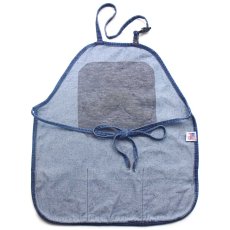 画像2: USA製 Santa Fe SCHOOL OF COOKING トウガラシ エンボス加工 デニム エプロン (2)