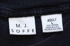 画像4: USA製 UNITED STATES ARMY ロゴ 両面リフレクタープリント コットンTシャツ 黒 L (4)