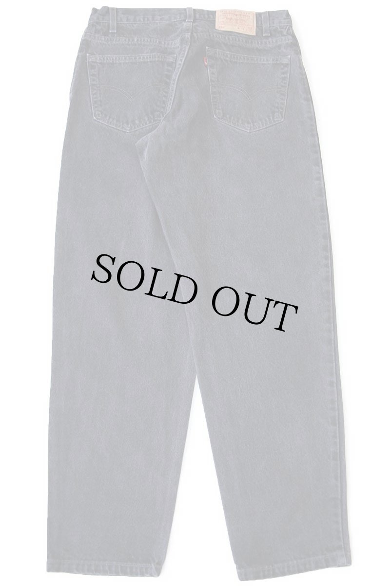 画像3: 90s USA製 Levi'sリーバイス 560 ブラック デニムパンツ W34 L32 (3)