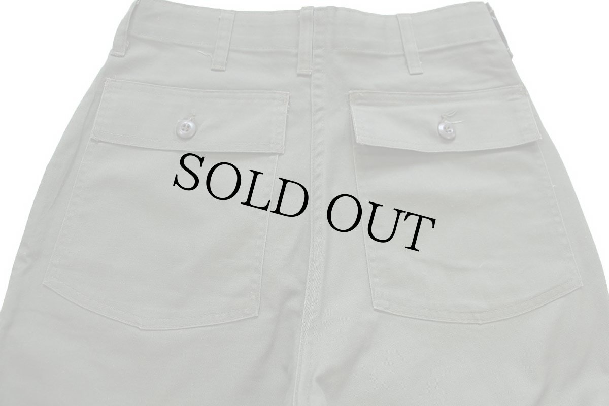 画像5: 70s 米軍 U.S.ARMY ユーティリティ ベイカーパンツ オリーブグリーン W31 (5)