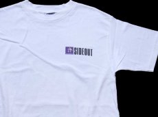 画像3: 90s USA製 SIDEOUT SPORT アート コットンTシャツ 白 M (3)
