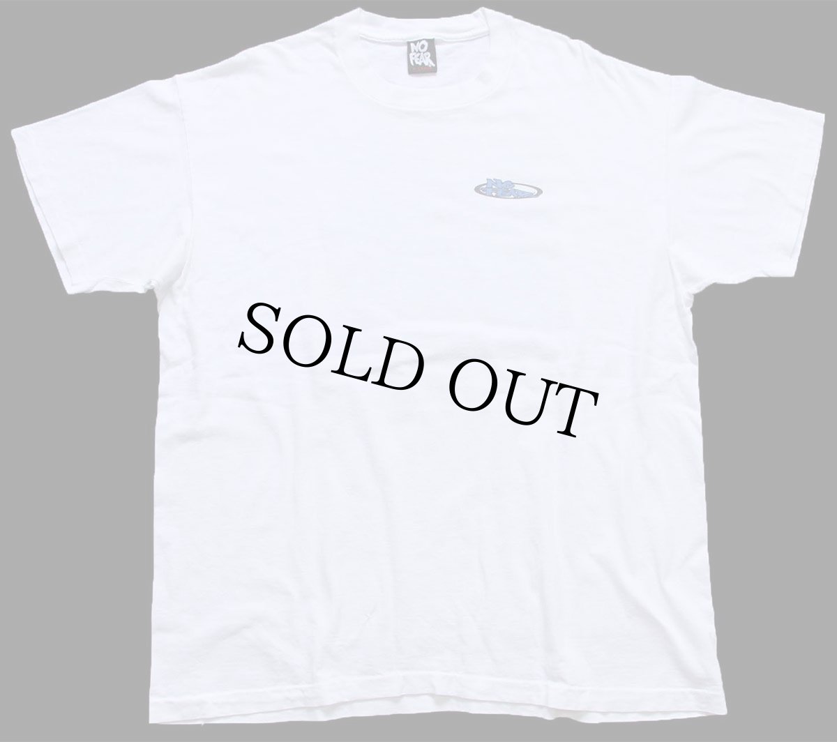画像2: 90s USA製 NO FEAR IT'S NOT HOW BIG YOU ARE, IT'S HOW BIG YOU PLAY! コットンTシャツ 白 XL (2)