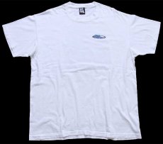 画像2: 90s USA製 NO FEAR IT'S NOT HOW BIG YOU ARE, IT'S HOW BIG YOU PLAY! コットンTシャツ 白 XL (2)