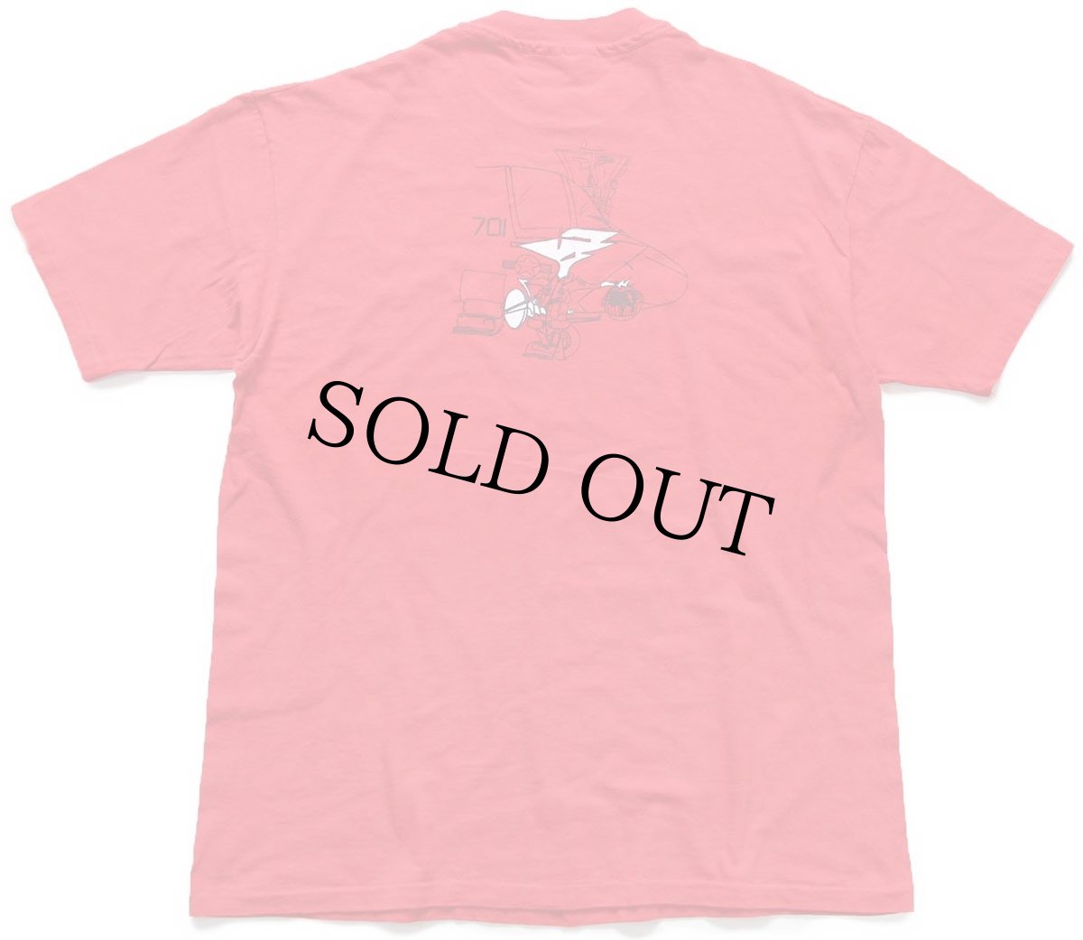 画像3: 80s USA製 Hanes WORLD FAMOUS SCREWBIRDS VS-33 両面プリント コットンTシャツ 赤 XL (3)