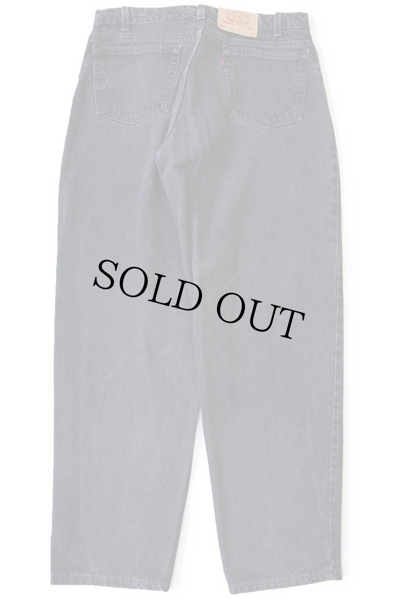 画像3: 90s USA製 Levi'sリーバイス 560 ブラック デニムパンツ W36 L30 (3)