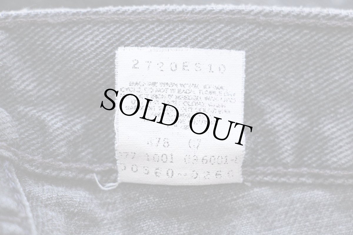 画像7: 00s Levi'sリーバイス 560 ペンキ飛び ブラック デニムパンツ フェード W34 L32 (7)