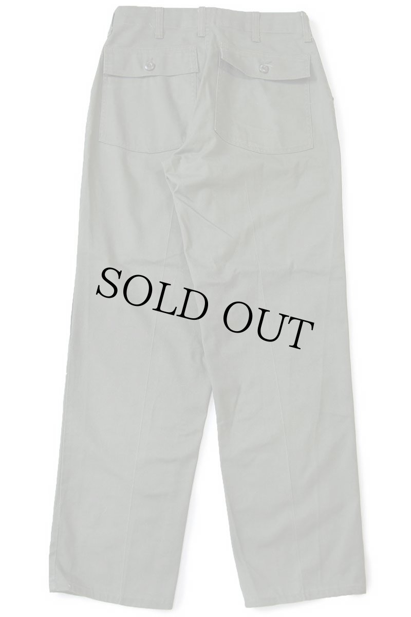 画像3: 70s 米軍 U.S.ARMY ユーティリティ ベイカーパンツ オリーブグリーン W31 (3)