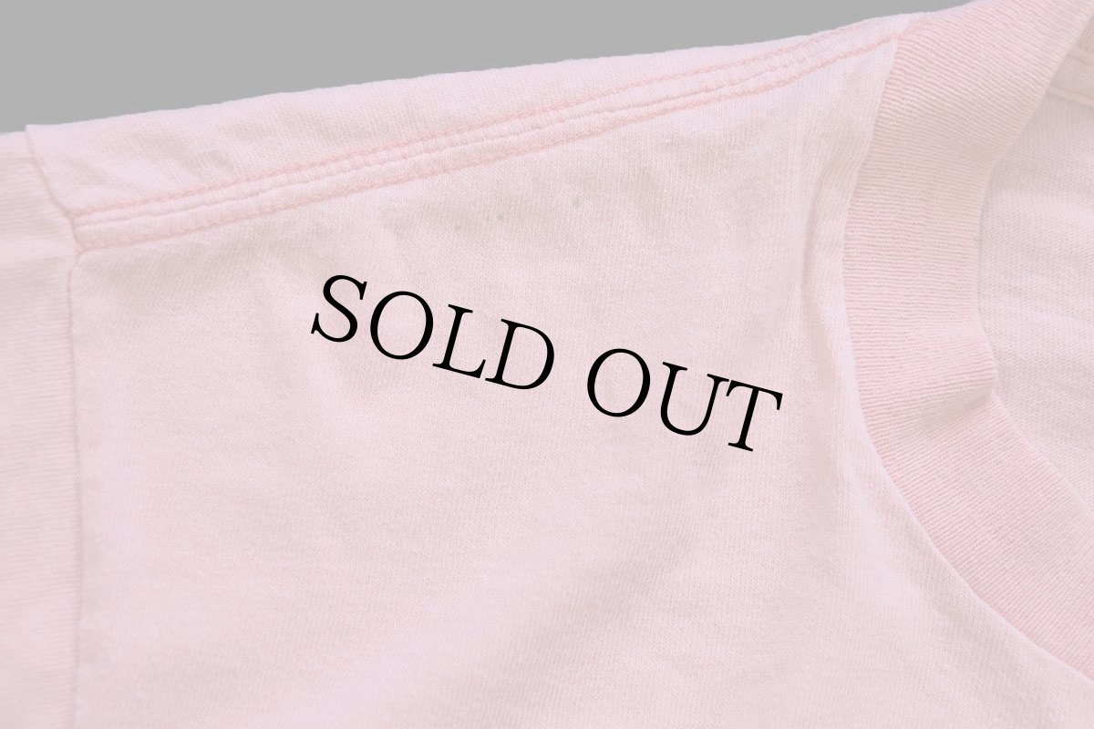 画像6: 80s USA製 LIGHTNING BOLT ライトニングボルト Australian サーフィン アート コットンTシャツ ピンク L (6)