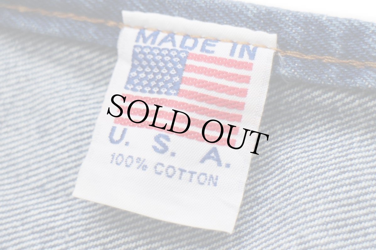 画像5: USA製 Santa Fe SCHOOL OF COOKING トウガラシ エンボス加工 デニム エプロン (5)