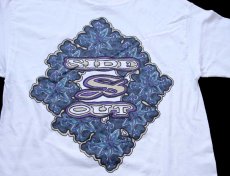画像4: 90s USA製 SIDEOUT SPORT アート コットンTシャツ 白 M (4)