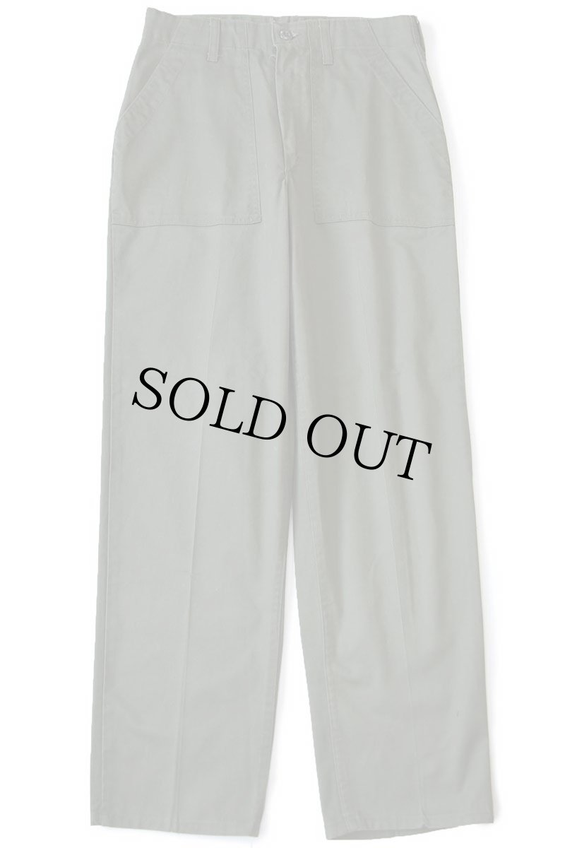 画像2: 70s 米軍 U.S.ARMY ユーティリティ ベイカーパンツ オリーブグリーン W31 (2)