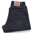 90s USA製 Levi'sリーバイス 560 ブラック デニムパンツ W34 L32