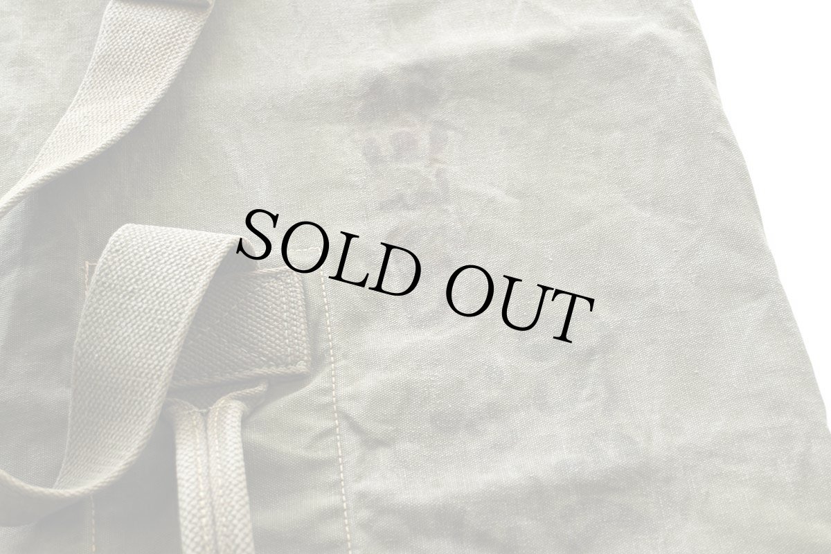 画像6: 40s 米軍 US ステンシル コットン キャンバス ダッフルバッグ オリーブドラブ (6)