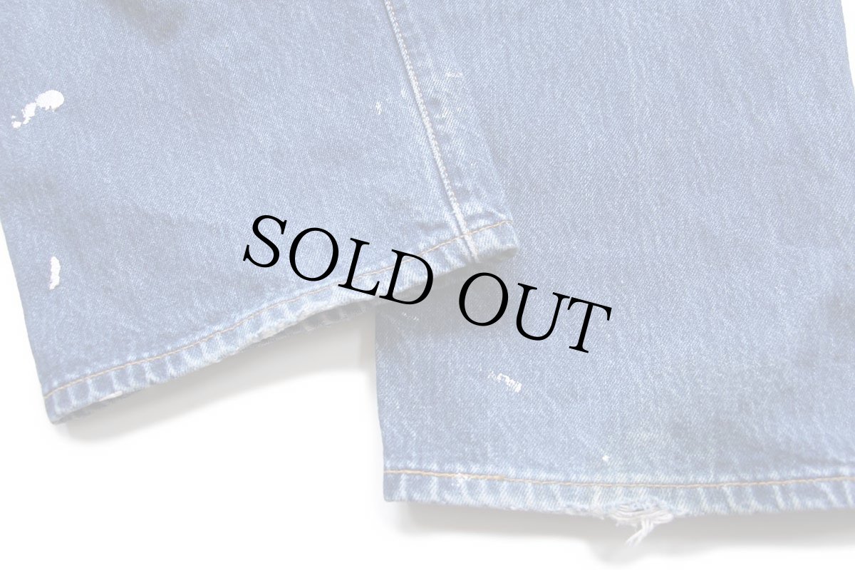 画像9: 00s メキシコ製 Levi'sリーバイス 501 ペンキ飛び デニムパンツ W38 L32★179 (9)