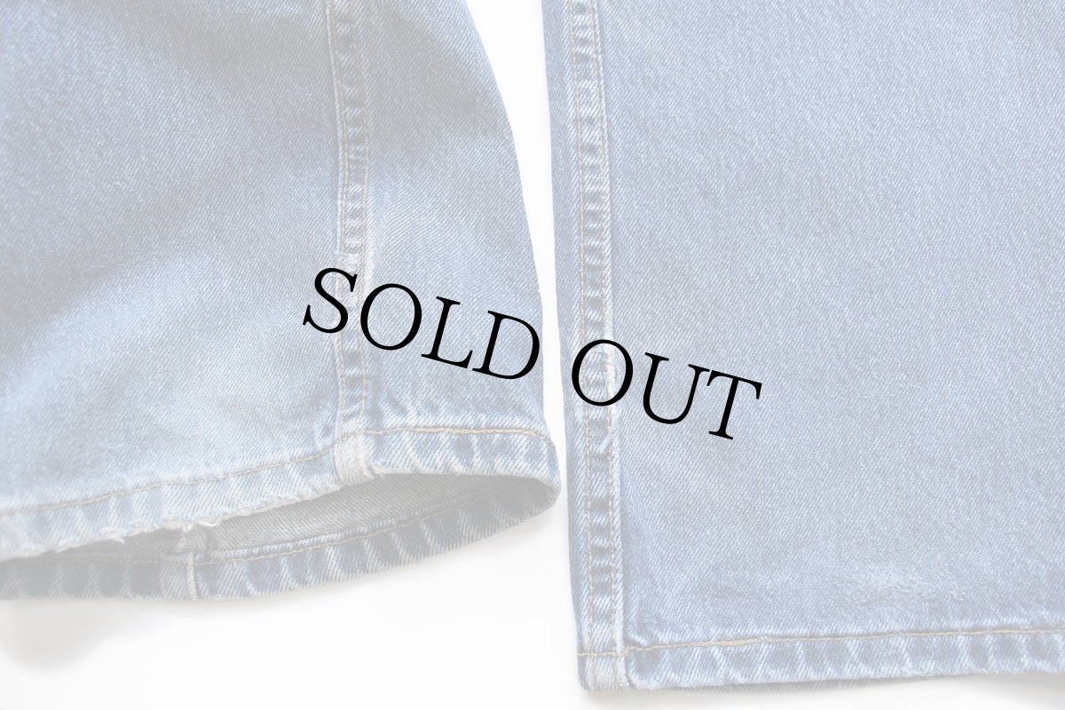 画像8: 00s USA製 Levi'sリーバイス 505 ダメージ デニムパンツ W40 L30★153 (8)