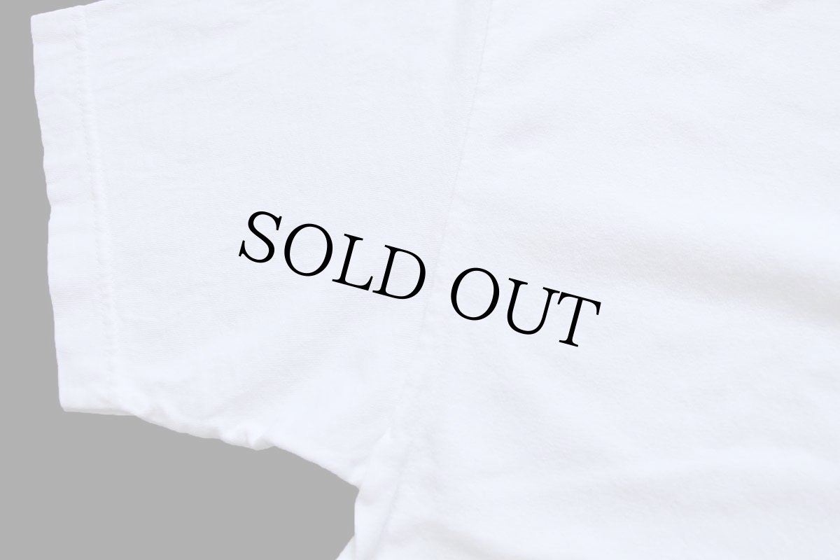 画像7: 00s YAMAHA ヤマハ ロゴ 両面プリント コットンTシャツ 白 XL (7)