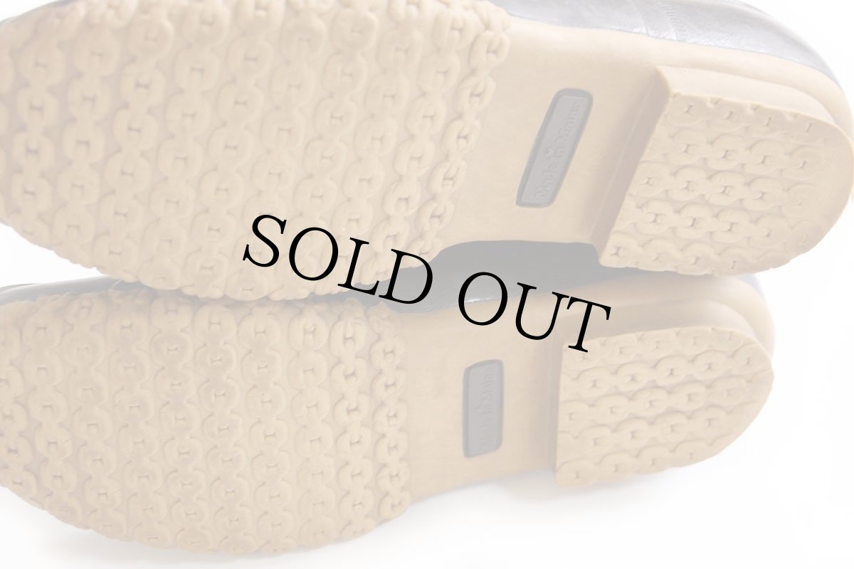 画像5: USA製 L.L.Bean 3ホール ビーンブーツ ガムシューズ タン×ブラウン 9M (5)