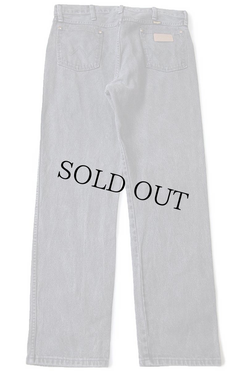 画像3: 80s USA製 Wranglerラングラー 13MWZPB 先染め ブラック デニムパンツ W36 L32 (3)