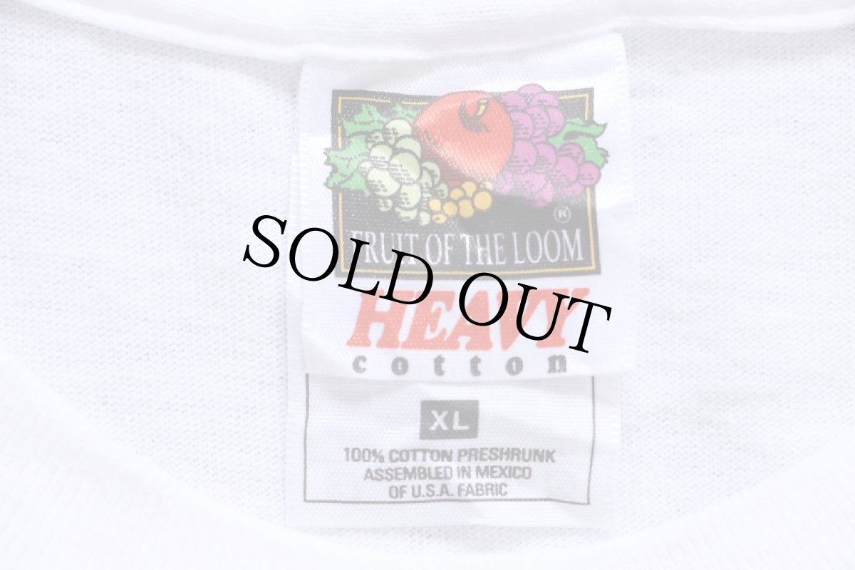 画像5: 00s Bass Pro Shops ロゴ 両面プリントコットンTシャツ 白 XL (5)